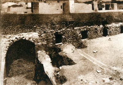Den stora terrassen på criptoportico, Pompeji, Italien, c1900-talet av Unbekannt
