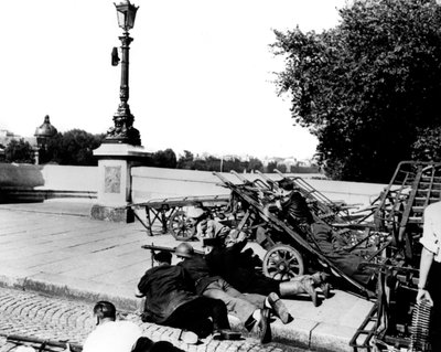 Paris befrielse, augusti 1944 av Unbekannt