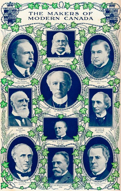 Tillverkarna av det moderna Kanada, 1909 av Unbekannt