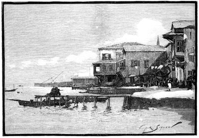 Hamnen, Larnaca, Cypern, 1900 av Unbekannt