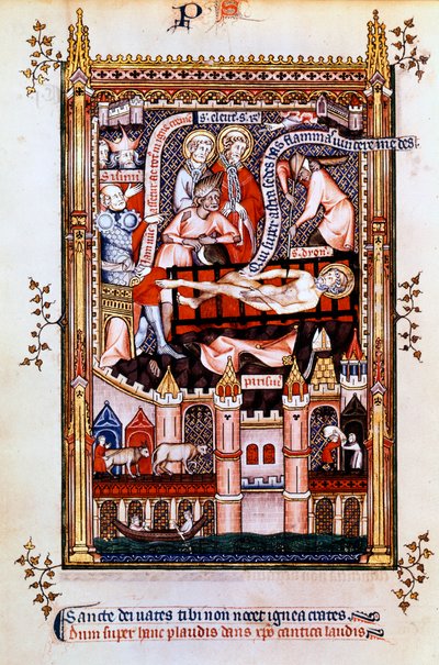 St Denis martyrskap, 1317 av Unbekannt