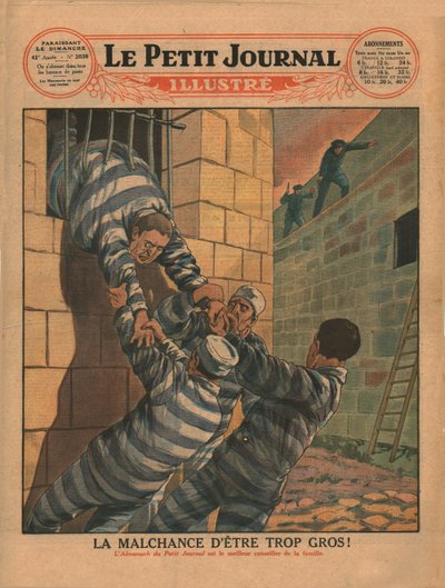 Olyckan att vara för tjock, 1931. av Unbekannt