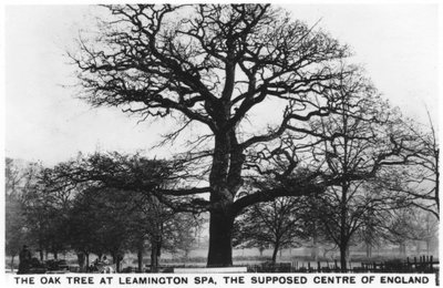 Eken på Leamington Spa, Englands förmodade centrum, 1936 av Unbekannt