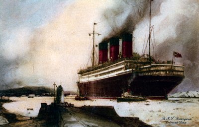 Oceanliner RMS Berengaria, 1900-talet av Unbekannt