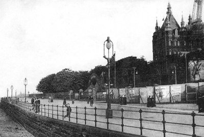 The promenade, New Brighton, East Sussex, c1900-1920s av Unbekannt