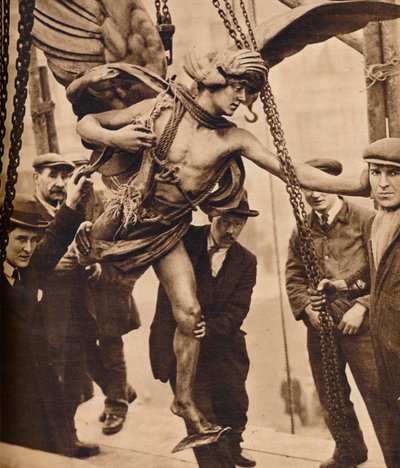 Avlägsnandet av Eros, 1925, 1938 av Unbekannt