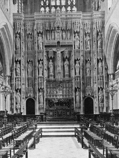 Återgivningarna av Winchester Cathedral, 1924-1926 av Unbekannt