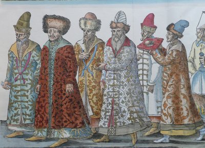 De styrande i Moskva. Storhertig Ivan III, Vasili III Ivanovich, Ivan IV den förskräcklige och deras Amba av Unbekannt