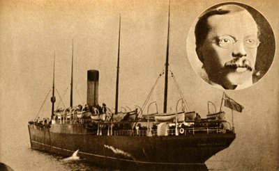 Skeppet Montrose - Wireless Telegraphy Used To Catch A Murderer, 1910, 1933. av Unbekannt