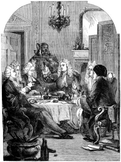Kvällsfesten på St Johns, Windsor, 1700-talet, 1800-talet av Unbekannt
