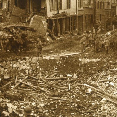 Intagandet av Ham, norra Frankrike, 1917 av Unbekannt