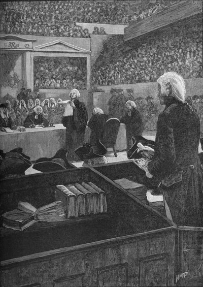 Rättegången mot Warren Hastings, 1788-1795 1905 av Unbekannt