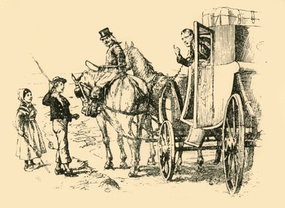 Lärarvagnen mötte dem 1907. av Unbekannt