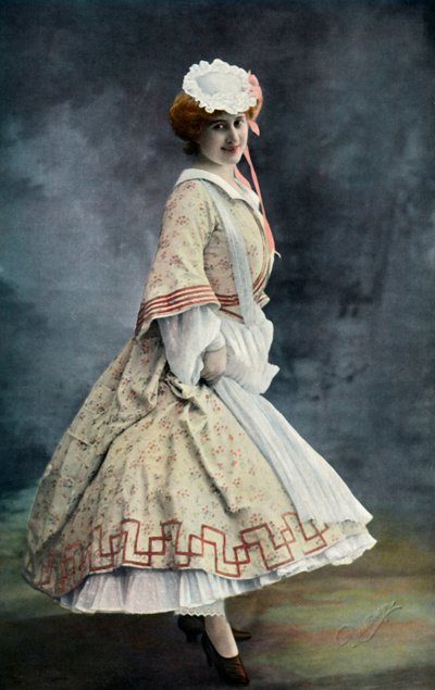 Varietéteater. Fladdermusen. Arlette. - Fröken Jeanne Saulier, 1904. av Unbekannt