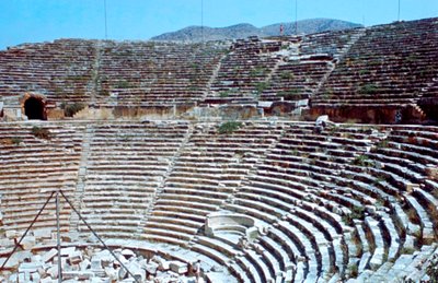 Teater, Hierapolis, Pamukkale, Turkiet, 190 f.Kr av Unbekannt