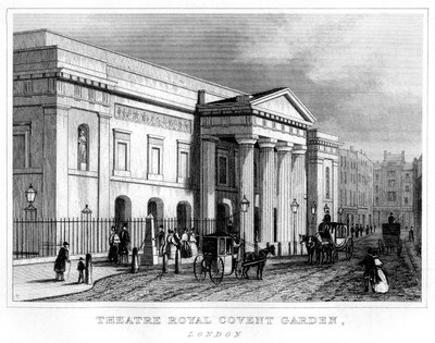 Theatre Royal Covent Garden, Westminster, London, 1800-talet av Unbekannt