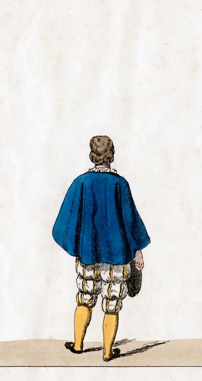 Teaterkostymdesign för Shakespeares pjäs Henry VIII, 1800-talet av Unbekannt