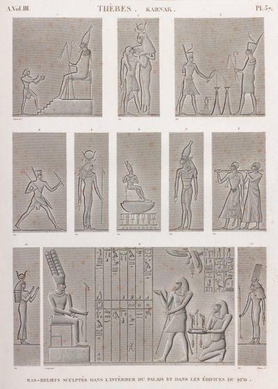Thebe, Karnak av Unbekannt