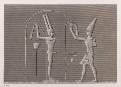 Thebe: Karnak, närbild av Unbekannt