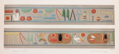 Thebe: Karnak, närbild av Unbekannt