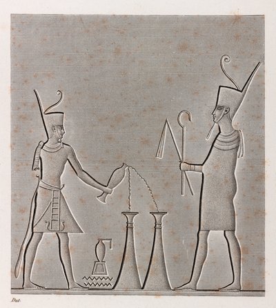 Thebe, Karnak, närbild av Unbekannt