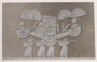 Thebe: Karnak, närbild av Unbekannt