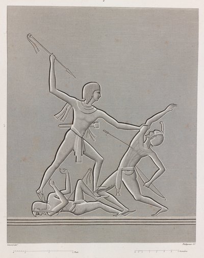 Thebe: Karnak, närbild av Unbekannt