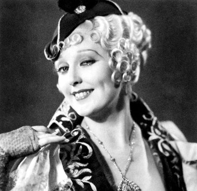 Thelma Todd, amerikansk skådespelerska, 1934-1935 av Unbekannt