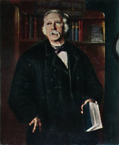 Theodor Fontane 1819-1898. - Målning av Hanns Fechner, 1934. av Unbekannt