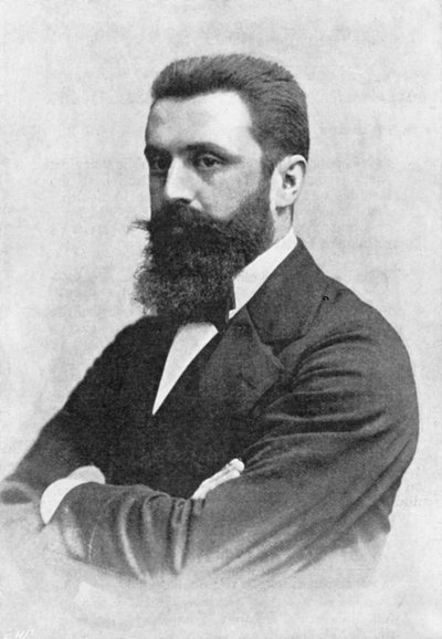 Theodor Herzl 1860-1904, sionistledare av Unbekannt