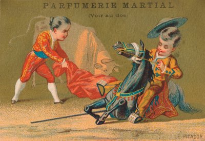 Barn som en Picador och en Matador, ca 1910-talet av Unbekannt