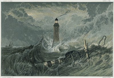 Tredje Eddystone-fyren, 1800-talet av Unbekannt
