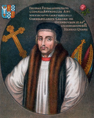 Thomas Arundel, ärkebiskop av Canterbury och lordkansler av Unbekannt
