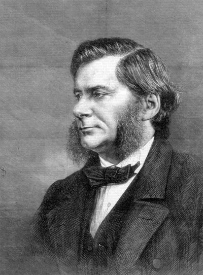 Thomas Henry Huxley, brittisk biolog, 1871 av Unbekannt