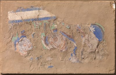Tre Bodhisattvor, ca. 6-7-talet. av Unbekannt
