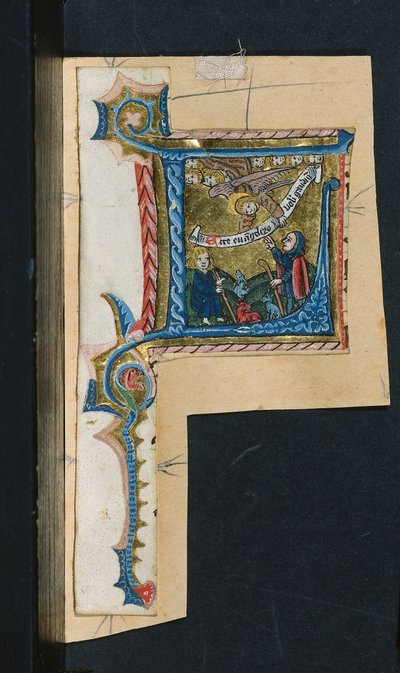 Tre sticklingar från ett missal, ca. 1470-1500. av Unbekannt