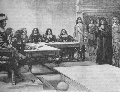 Titus Oates inför Privy Council, 1678 1905 av Unbekannt