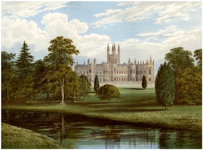 Toddington Park, Gloucestershire, hem för Lord Sudeley, c1880 av Unbekannt