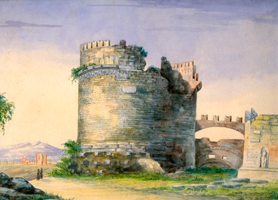 Caecilia Metellas grav, Rom, Italien av Unbekannt
