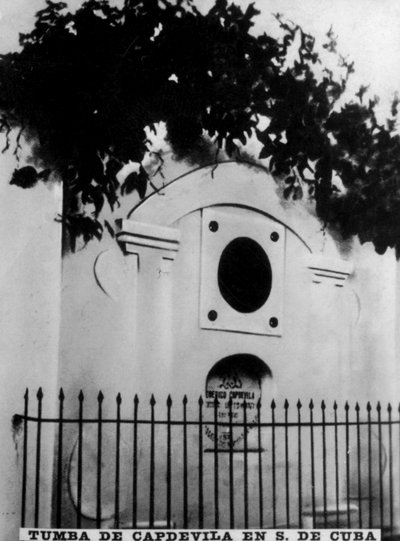 Capdevilas grav i Santiago de Cuba, 1871, 1920-talet av Unbekannt