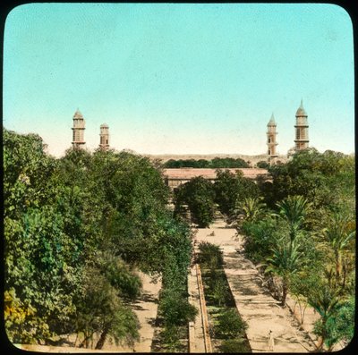 Jahangirs grav, Lahore, Indien, sent 1800- eller tidigt 1900-tal av Unbekannt