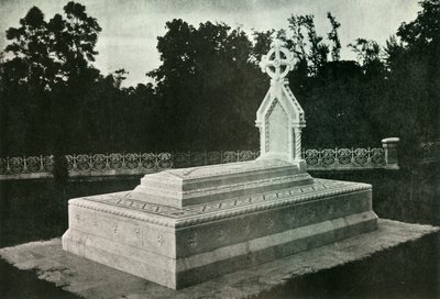 Tomb of Lady Canning at Barrackpore, 1925. av Unbekannt