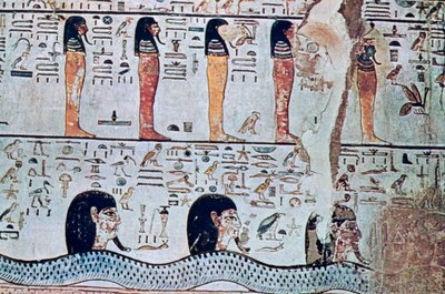 Tomb of Sethi I, Valley of the Kings, Egypten, 1200-talet f.Kr av Unbekannt