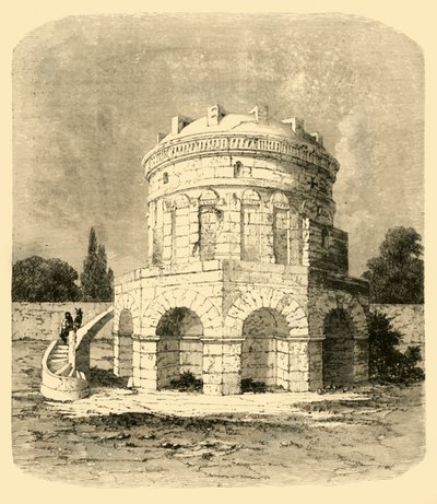 Theodoriks grav, Ravenna, 1890. av Unbekannt