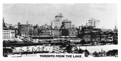 Toronto från sjön, Kanada, c1920-talet av Unbekannt