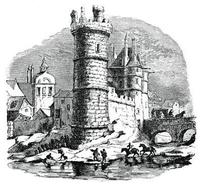 Tour de Nesle, Paris, 1600-talet, 1870 av Unbekannt