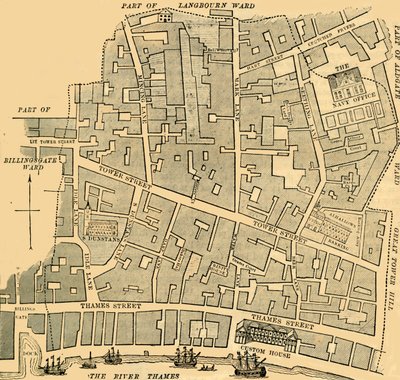 Tower Street Ward, c1872. av Unbekannt