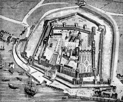 Tower of London, 1500-talet 1909 av Unbekannt