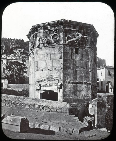 Vindarnas torn, Aten, Grekland, sent 1800- eller tidigt 1900-tal av Unbekannt