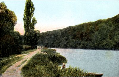 Bogserbana längs Themsen, Maidenhead, Berkshire, 1900-talet av Unbekannt